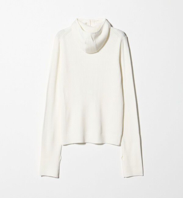 ASTRAET「＜ASTRAET＞フーデッド リブニット」|ニット・セーター|