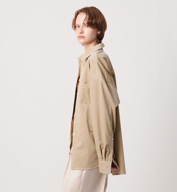 AEWEN MATOPH「＜AEWEN MATOPH＞コーデュロイシャツ ‐ ウォッシャブル ‐」|シャツ・ブラウス|