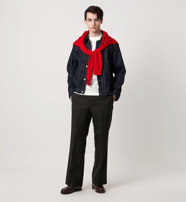 UNITED ARROWS「SARROWS オーガニックコットン モックネック ロングスリーブ Tシャツ」|Tシャツ・カットソー|