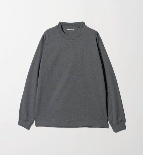 UNITED ARROWS「SARROWS オーガニックコットン モックネック ロングスリーブ Tシャツ」|Tシャツ・カットソー|