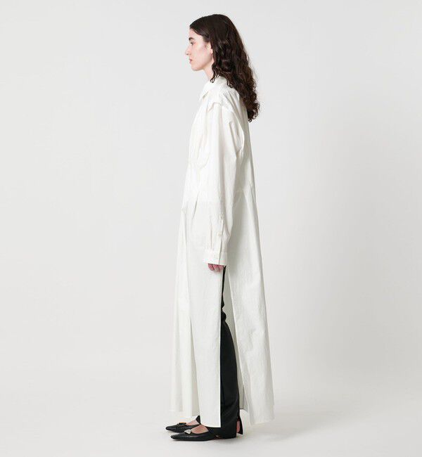 AEWEN MATOPH「＜AEWEN MATOPH＞ウエストダーツ シャツマキシワンピース ‐ ウォッシャブル ‐」|ワンピース|