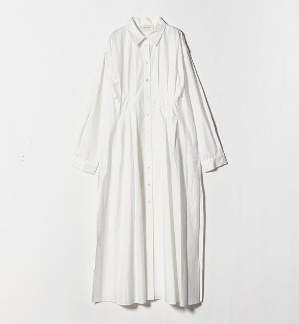 AEWEN MATOPH「＜AEWEN MATOPH＞ウエストダーツ シャツマキシワンピース ‐ ウォッシャブル ‐」|ワンピース|