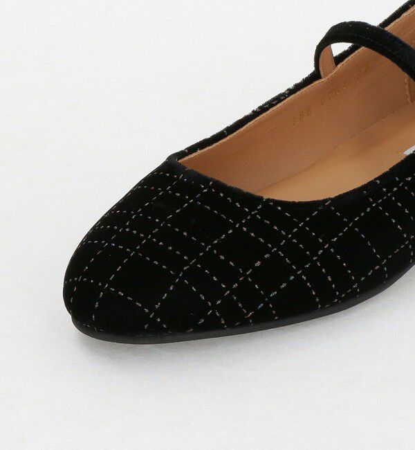 UNITED ARROWS「グリッター ベルベット メリージェーン シューズ」|その他|