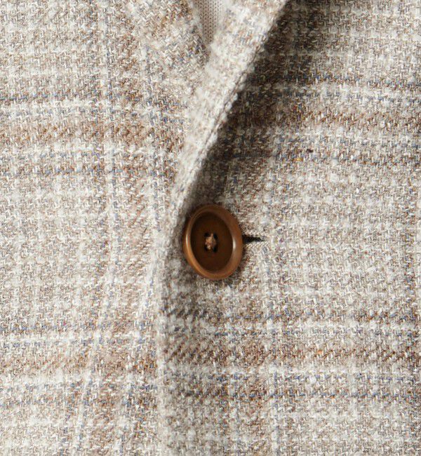 UNITED ARROWS「ファンシーチェック 3ボタン ジャケット C‐MODEL」|テーラードジャケット|