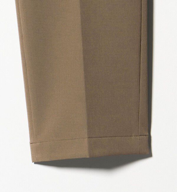 UNITED ARROWS「ドビー シングル ノープリーツ パンツ UA COZY ウォッシャブル 2WAYストレッチ はっ水 着用シワ」|スーツ|