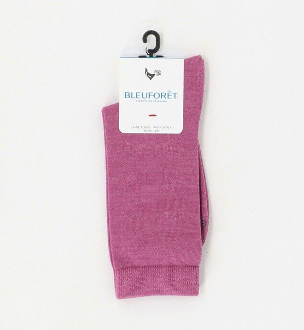 UNITED ARROWS「＜BLEU FORET＞W/SI ソックス」|ソックス|WINE