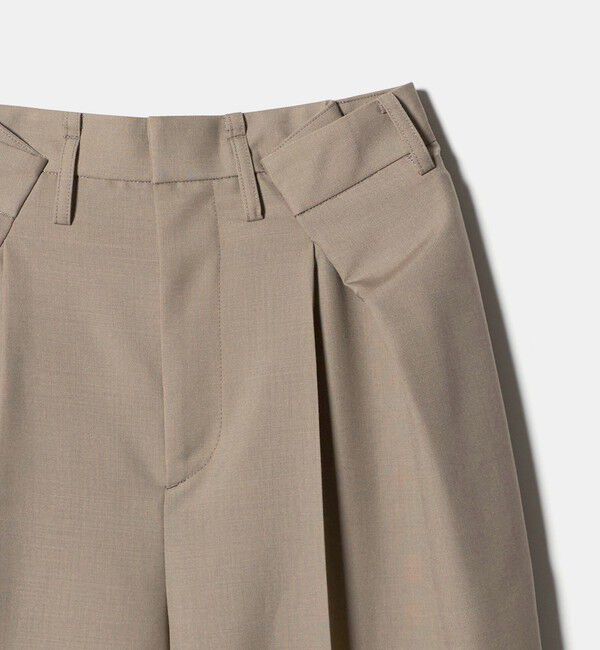 AEWEN MATOPH「＜AEWEN MATOPH＞ウールモヘヤ インタックパンツ」|チノ|