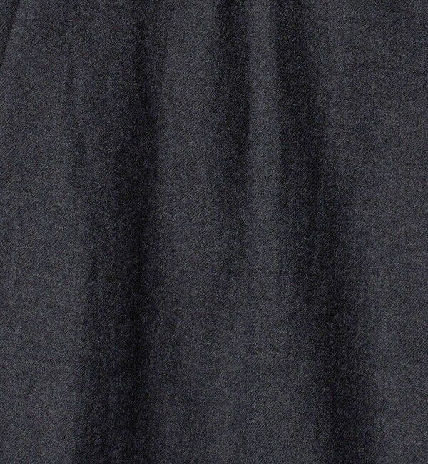 UNITED ARROWS「＜District＞ウールギャバジン ウォッシュド ワイド 1プリーツパンツ」|スラックス|