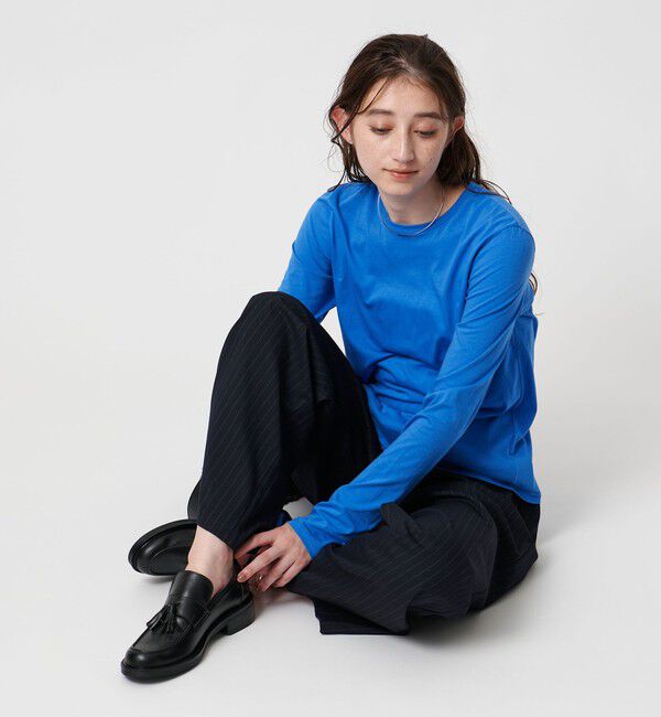 UNITED ARROWS「コットン ジャージー ロングスリーブ カットソー ‐ウォッシャブル‐」|Tシャツ・カットソー|