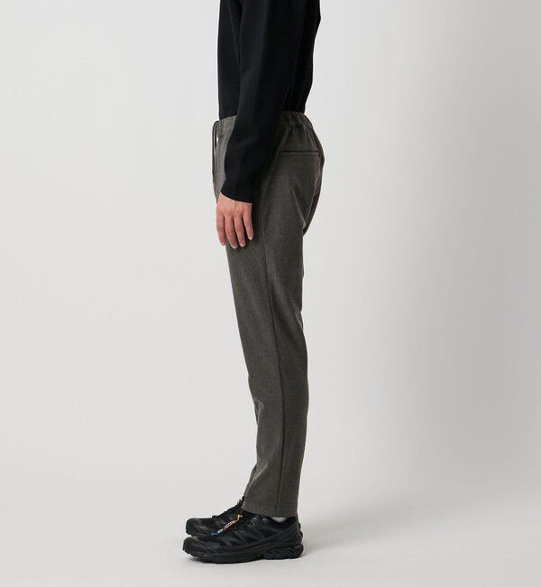 UNITED ARROWS「ウィンター ピケ オールギャザー イージーパンツ」|チノ|
