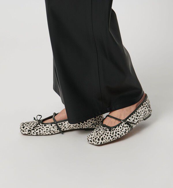 UNITED ARROWS「＜HEWN＞レオパード フラットシューズ」|バレエシューズ|