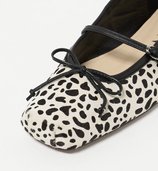 UNITED ARROWS「＜HEWN＞レオパード フラットシューズ」|バレエシューズ|