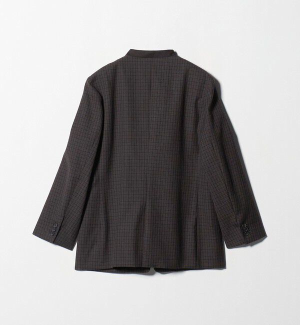 UNITED ARROWS「ガンクラブ チェック ジャケット」|ノーカラージャケット|