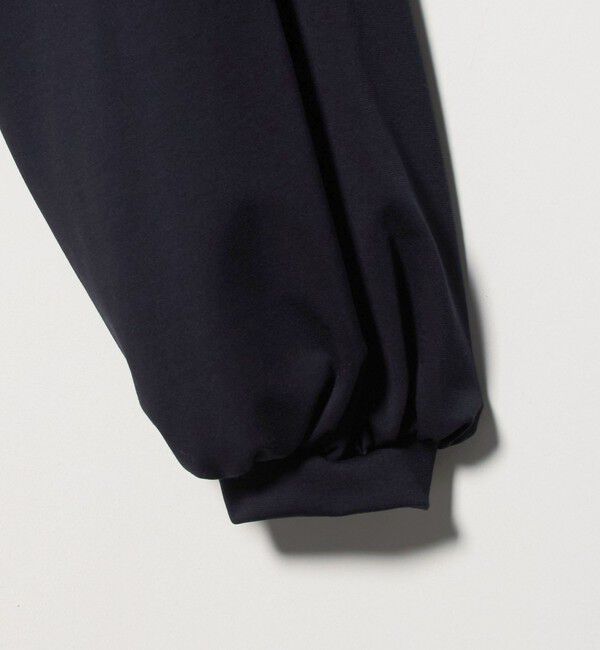 UNITED ARROWS「リボン コンビ パフスリーブ カットソー ‐ウォッシャブル‐」|Tシャツ・カットソー|