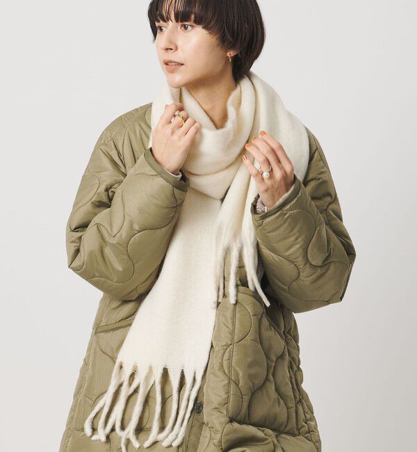 UNITED ARROWS「ブラッシュ加工 マフラー」|マフラー|