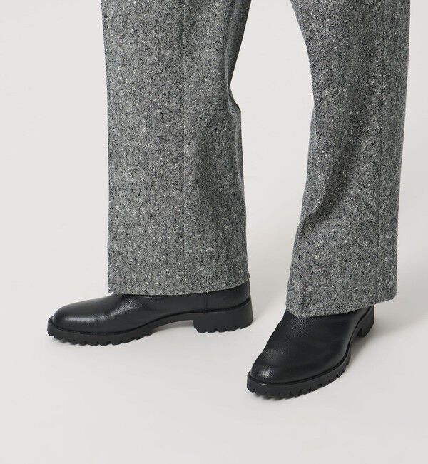 UNITED ARROWS「シボ サイドゴア ブーツ」|ロングブーツ|