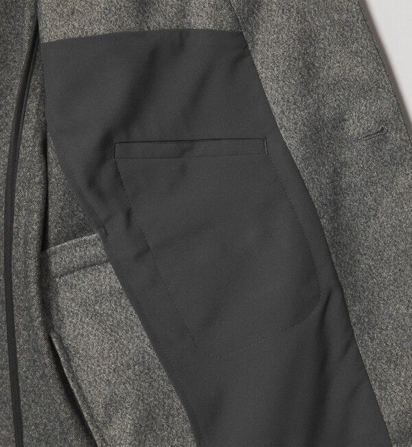 UNITED ARROWS「ホームスパン ジャージー シングル2ボタン テーラードジャケット UA COZY ウォッシャブル ヨコストレッチ 」|スーツ|