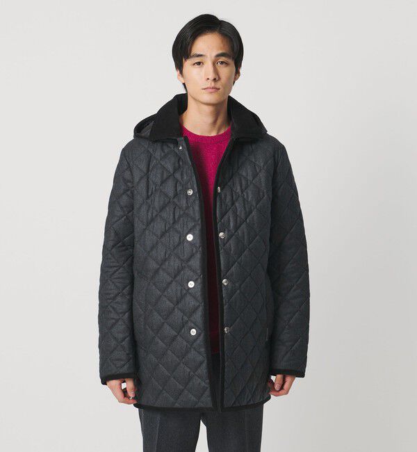 UNITED ARROWS「【別注】＜MACKINTOSH＞CROCKETFORD EX/キルティング フーデッドコート」|その他|DK.GRAY
