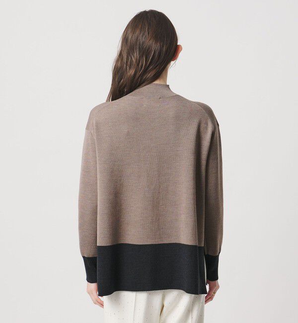 UNITED ARROWS「ウールブレンド ハイネックニット ‐ウォッシャブル‐」|ニット・セーター|