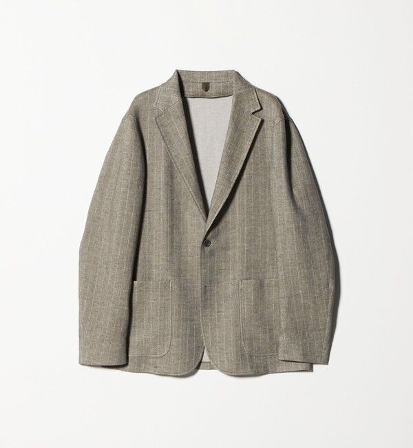 UNITED ARROWS「ストライプ 2ボタン テーラードジャケット T-MODEL」|テーラードジャケット|
