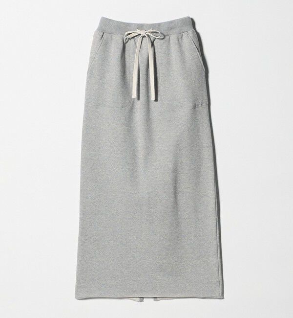 UNITED ARROWS「＜SACRA＞スウェット Iラインスカート」|スカート|MD.GRAY