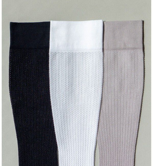 UNITED ARROWS green label relaxing「＜MAEE＞コンプレッション ソックス（コットンシアー）」|ソックス|