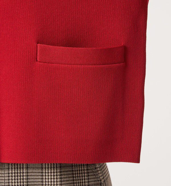 UNITED ARROWS green label relaxing「フォルム ゴールドカラーボタン ニット カーディガン ウォッシャブル」|カーディガン|