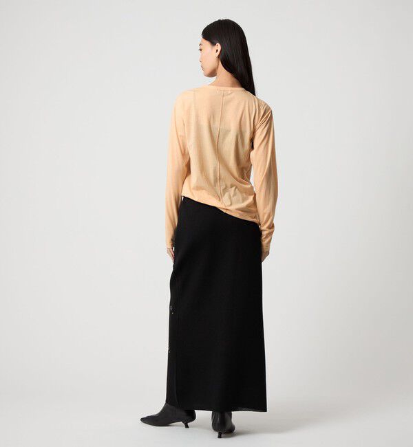 EMMEL REFINES「＜EMMEL REFINES＞EM フラワービジュー ニット スカート」|スカート|