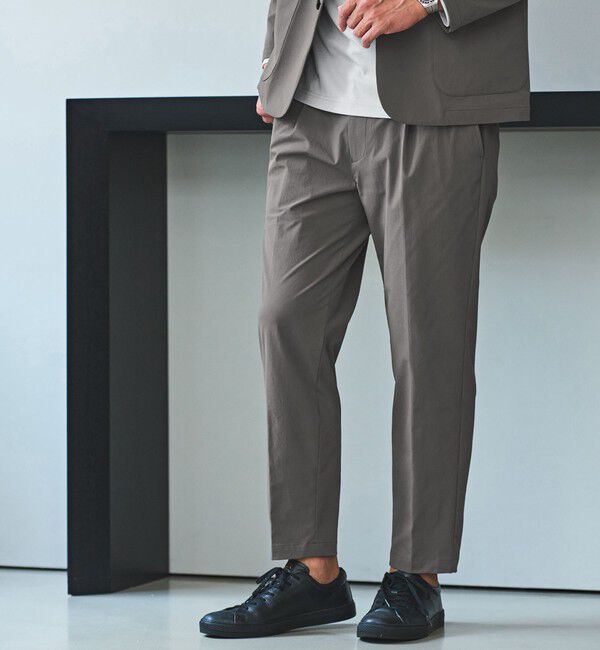 UNITED ARROWS green label relaxing「【WEB限定】JUST fit ナイロン PU リラックス セットアップ -2Wayストレッチ-」|テーラードジャケット|