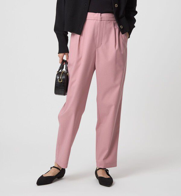 UNITED ARROWS green label relaxing「［size SHORT/TALLあり］オルマイ ツイル テーパードパンツ」|その他|PINK