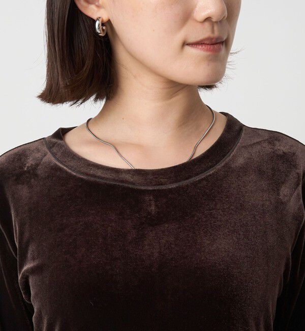 UNITED ARROWS green label relaxing「ベロア ワンピース」|ワンピース|