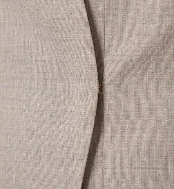 UNITED ARROWS green label relaxing「カチリラ ノーラペル ジャケット  -ウォッシャブル・ストレッチ-」|ノーカラージャケット|