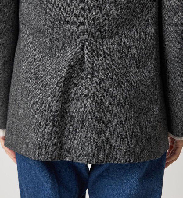 UNITED ARROWS green label relaxing「ホームスパン ダブル ジャケット ストレッチ」|テーラードジャケット|