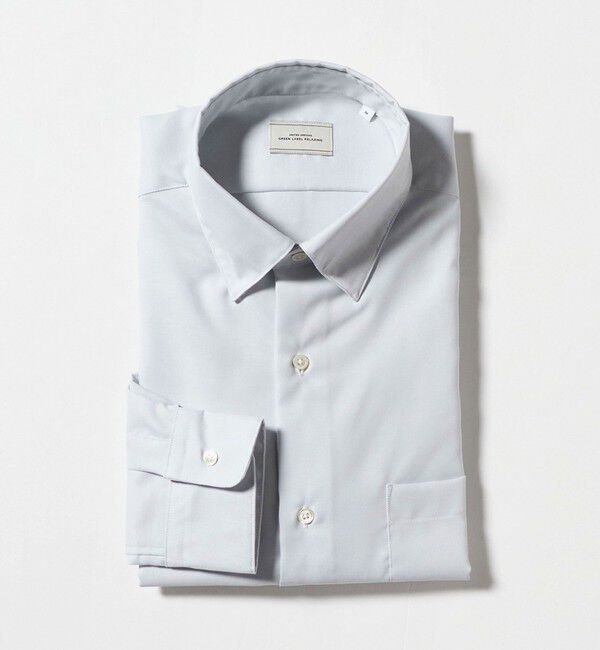 UNITED ARROWS green label relaxing「エブリット コットンオックス ソリッド スナップ ボタンダウン シャツ -イージーアイロン-」|シャツ・ブラウス|
