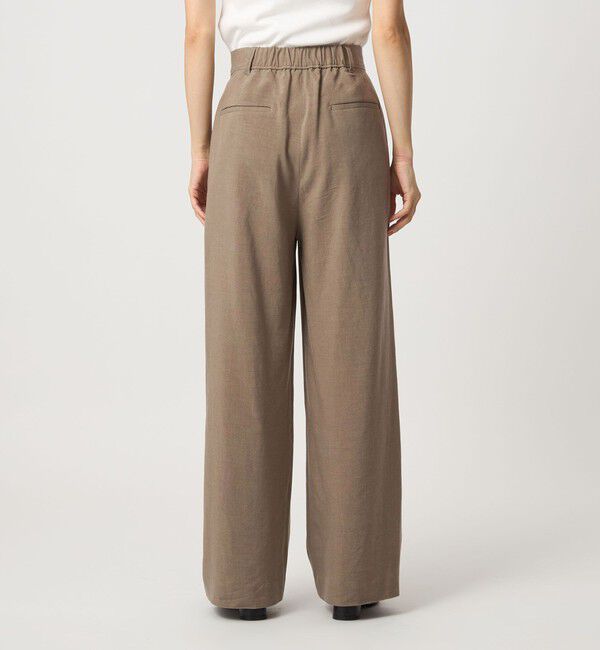 UNITED ARROWS green label relaxing「［size SHORT/TALLあり］パウダリー ワイド パンツ」|その他|