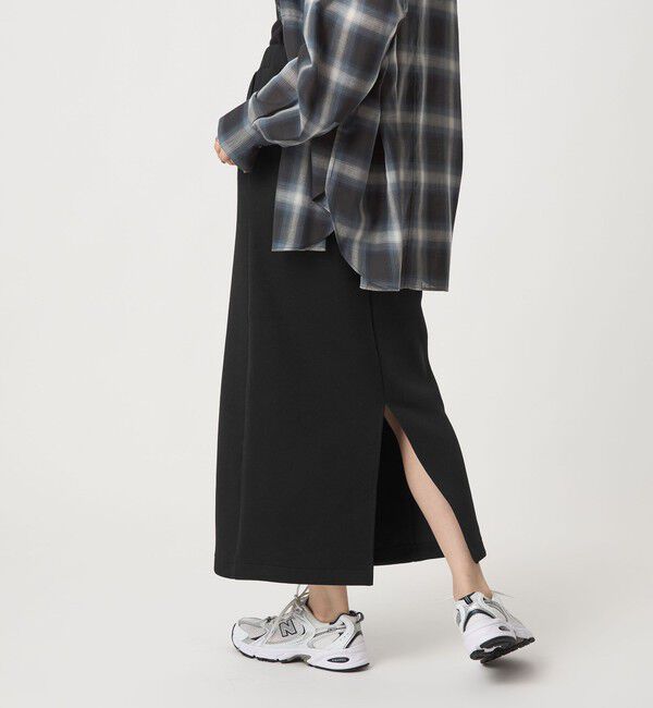 UNITED ARROWS green label relaxing「ダンボール スカート」|タイト|