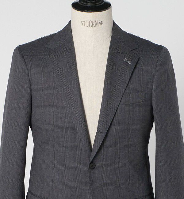 UNITED ARROWS green label relaxing「REDA グレンチェック 3B HXD スーツジャケット」|スーツ|