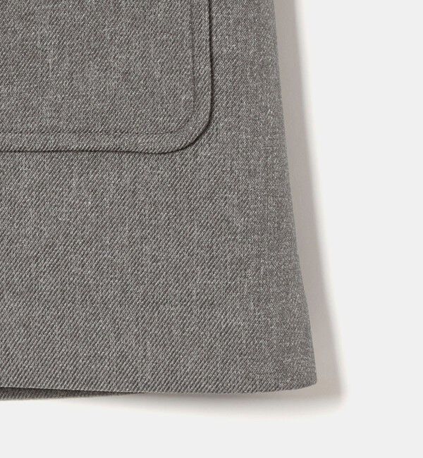 EMMEL REFINES「＜EMMEL REFINES＞EM ボンディング ミニスカート」|スカート|