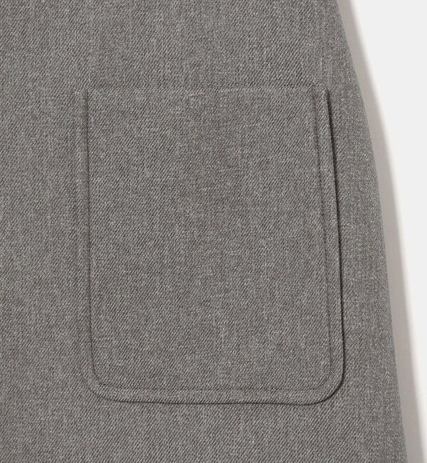 EMMEL REFINES「＜EMMEL REFINES＞EM ボンディング ミニスカート」|スカート|