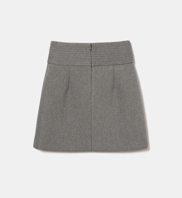 EMMEL REFINES「＜EMMEL REFINES＞EM ボンディング ミニスカート」|スカート|