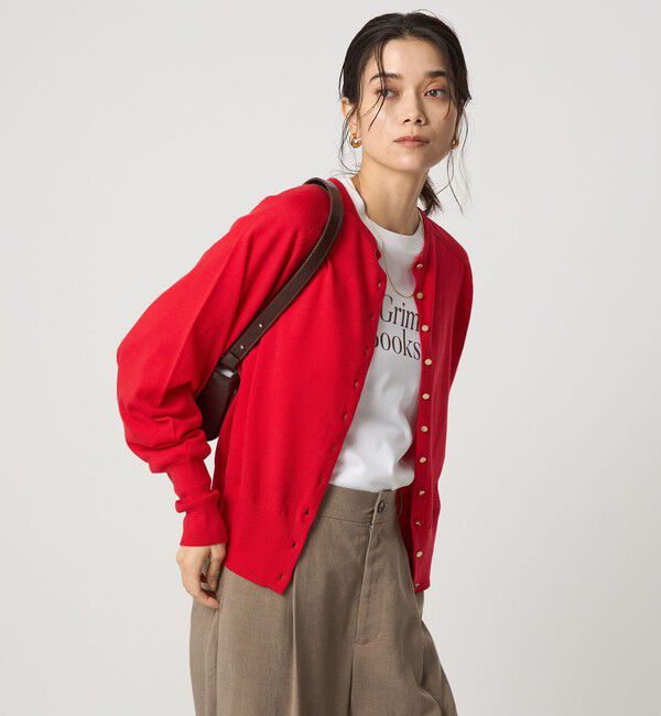 UNITED ARROWS green label relaxing「エブリニット 2WAY カーディガン ウォッシャブル」|カーディガン|