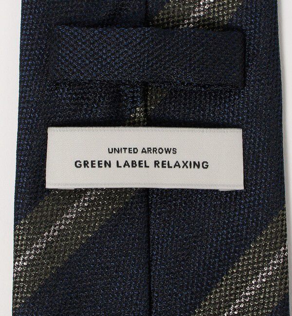 UNITED ARROWS green label relaxing「GLR シルク1 8.0cm ストライプ2 ネクタイ」|ネクタイ・蝶ネクタイ|
