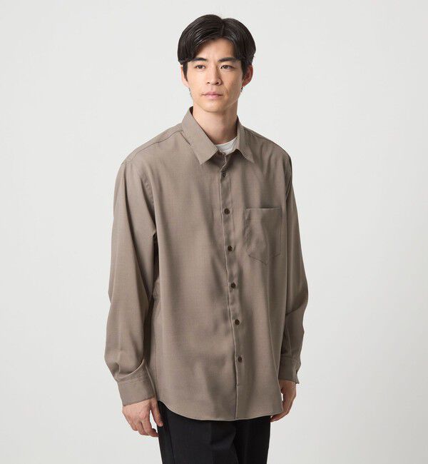 UNITED ARROWS green label relaxing「【WEB限定】AIRLY ポプリン ジャストルーズ シャツ」|シャツ・ブラウス|MOCA