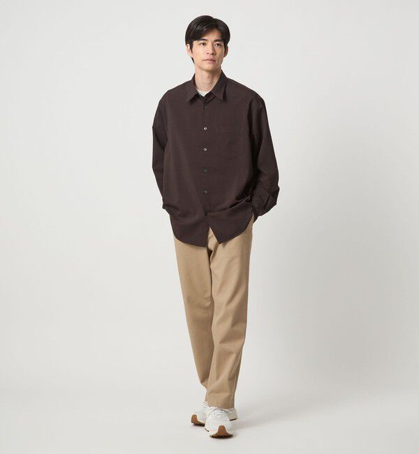 UNITED ARROWS green label relaxing「【WEB限定】AIRLY ポプリン ジャストルーズ シャツ」|シャツ・ブラウス|