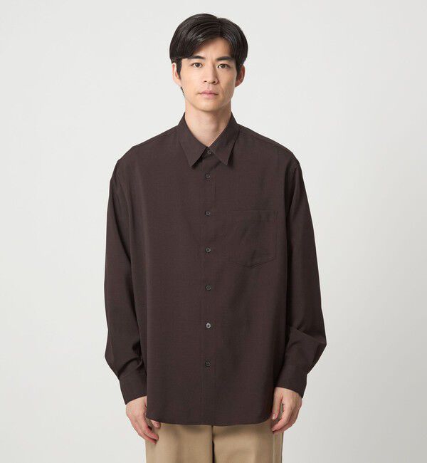 UNITED ARROWS green label relaxing「【WEB限定】AIRLY ポプリン ジャストルーズ シャツ」|シャツ・ブラウス|