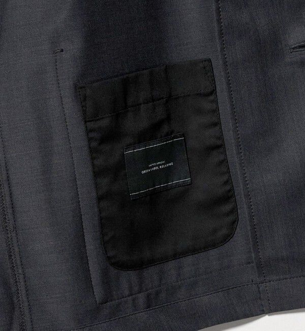 UNITED ARROWS green label relaxing「TW サージ カバーオール -ストレッチ-」|ブルゾン・スタジャン|