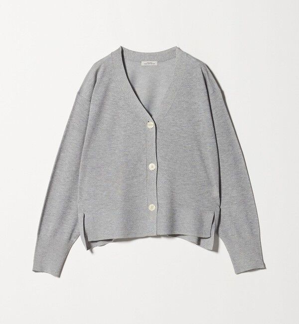 UNITED ARROWS green label relaxing「ブライトフォルム Vネック ニット カーディガン」|カーディガン|