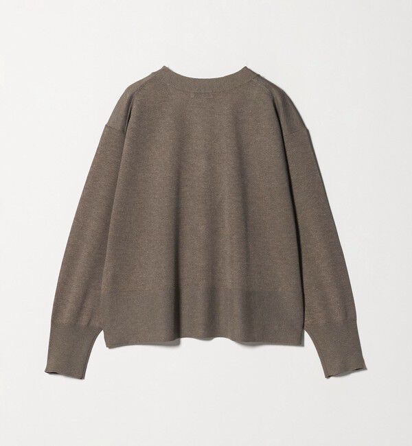 UNITED ARROWS green label relaxing「ブライトフォルム Vネック ニット カーディガン」|カーディガン|
