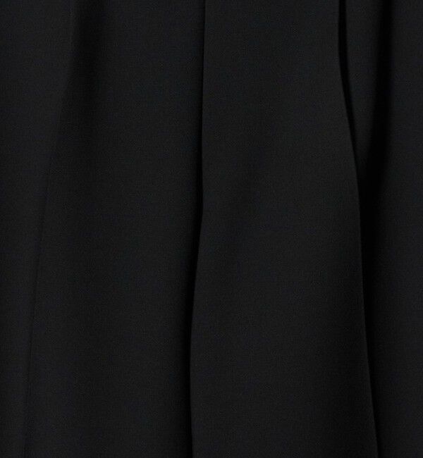 UNITED ARROWS green label relaxing「［size SHORT/TALLあり］ダブルクロス ワイド パンツ ウォッシャブル ストレッチ」|スラックス|