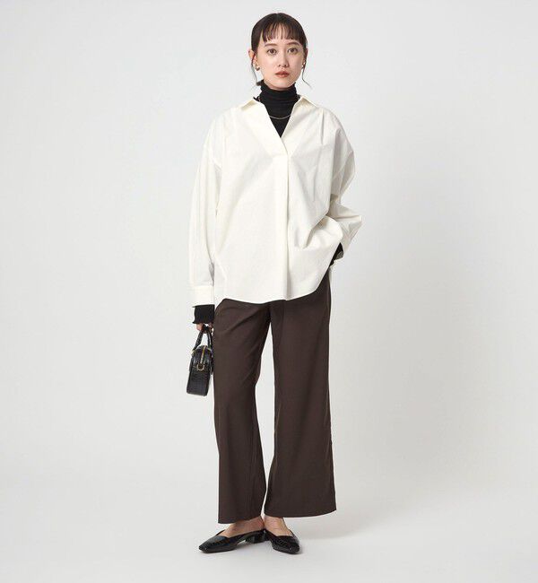 UNITED ARROWS green label relaxing「スキッパー ドルマン シャツ」|シャツ・ブラウス|